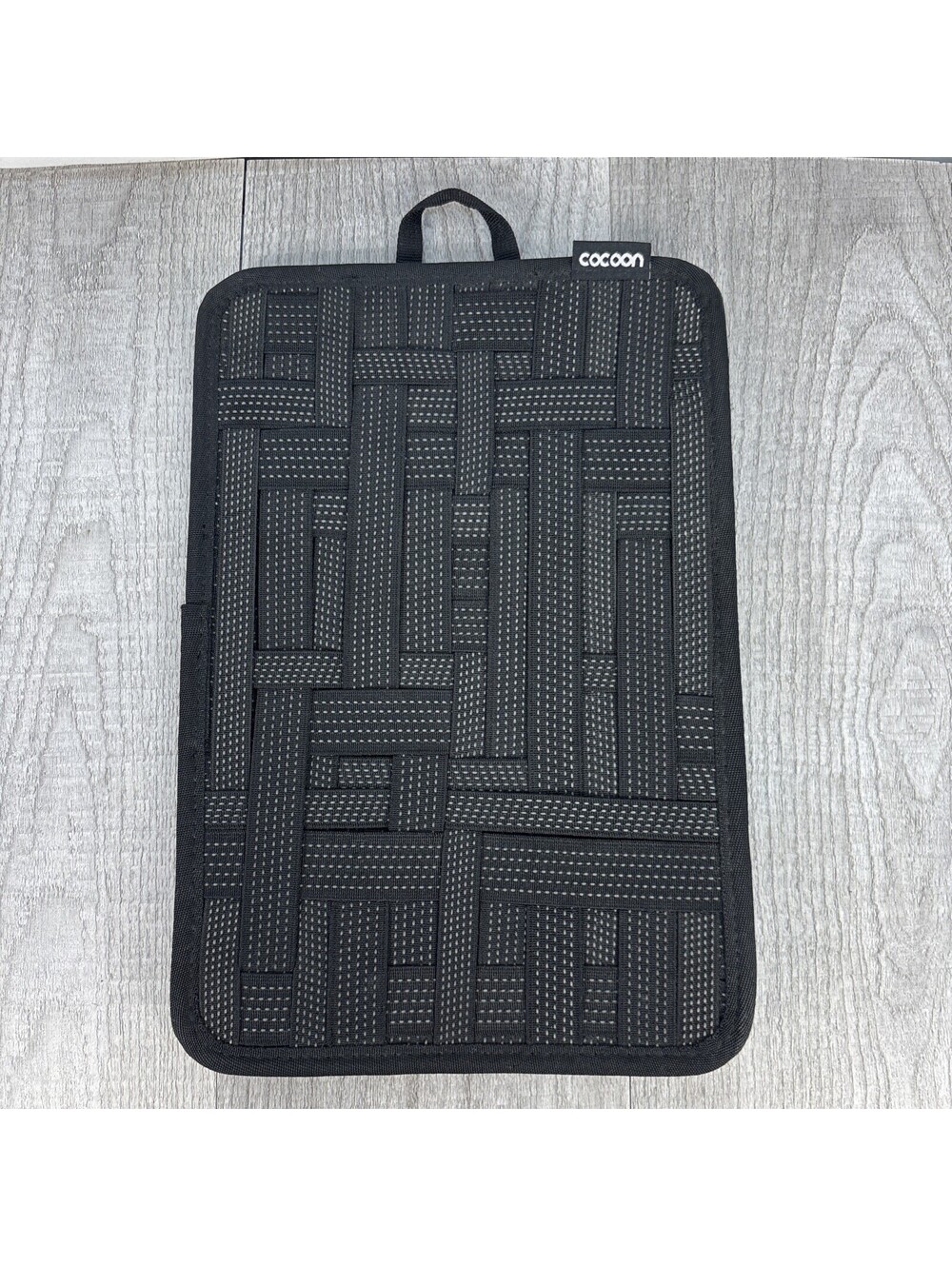 Cocoon GRID-IT! Accessory Organizer Board Black Elastic Tech Travel Board 8x12